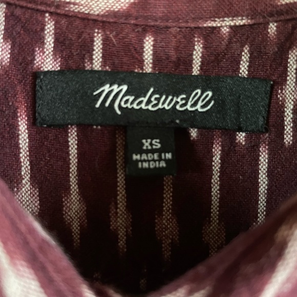 Madewell Ikat Button-Up Sleeveless Top - Picture 6 of 6